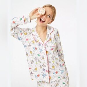 LIMITED EDITION Roller Rabbit birthday pajamas - worn once
